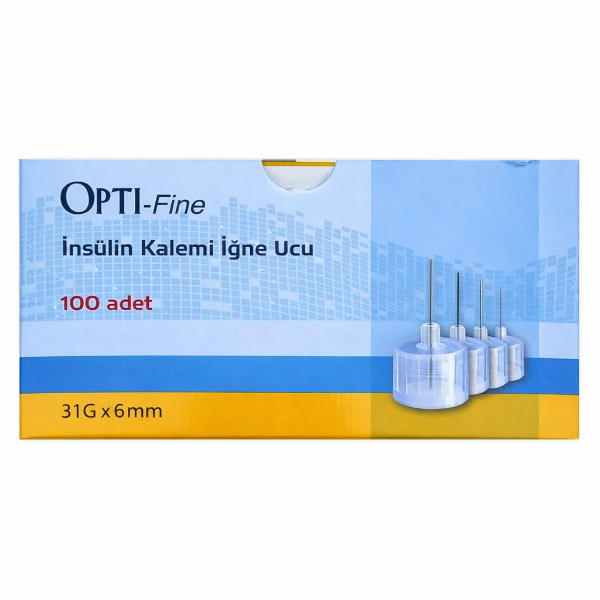 Opti-fine İnsülin Pen Needle (İnsülin Kalem İğnesi) 31g x 6mm